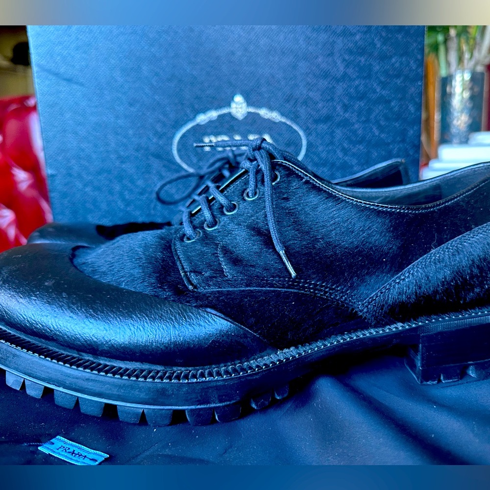 Prada men’s derby shoes